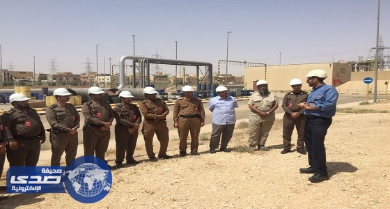 بالصور .. ضباط الدفاع المدني يزورون الشركة السعودية للكهرباء