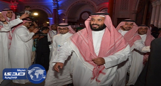 استقبال حافل لولي ولي العهد أثناء دخوله ملتقى «مغردون»