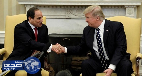 ترمب يلتقي الرئيس المصري على هامش قمة الرياض