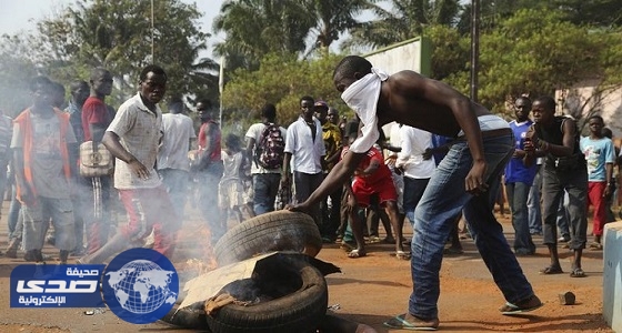 وفاة 5 أشخاص وإصابة 25 في أعمال عنف بإفريقيا الوسطى