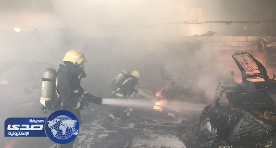 مدني المجاردة يسيطر علي حريق في منزل بسبب شاحن جوال