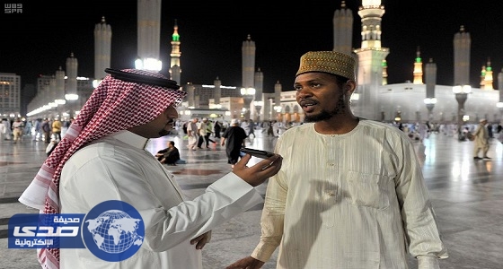 عدد من ضيوف الرحمن يشكرون المملكة على خدماتها المقدمة في المسجد النبوي