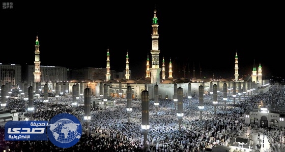 أكثر من مليون مصل يشهدون ليلة ختم القرآن الكريم في المسجد النبوي