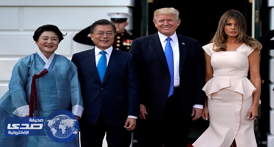 بالصور.. رئيس كوريا الجنوبية في ضيافة ترامب بالبيت الأبيض