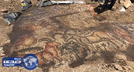 العثور على « لوحة فسيفساء » عمرها 1600 عام وتعود للعصر الروماني بتركيا