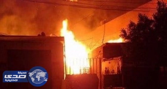 إصابة 10 عمال إثر حريق بمصفاة للنفط في إيران