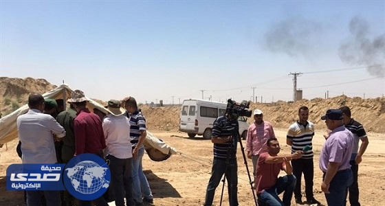 بالصور.. حماس تقيم منطقة عازلة على الحدود الفلسطينية المصرية