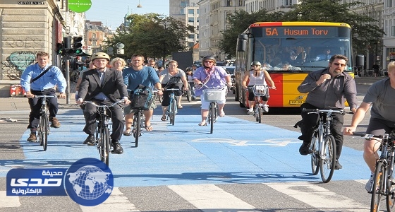 الدنمارك تبتكر حلاً لمشكلة مرور الدراجات