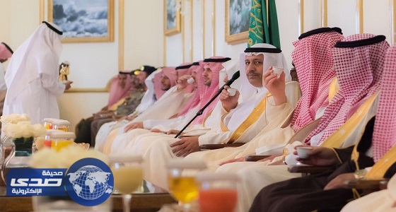 سمو أمير الباحة يستقبل المهنئين بحلول عيد الفطر المبارك