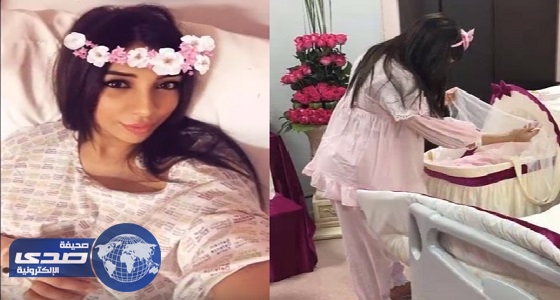 أول فيديو لدنيا بطمة بعد ولادة ابنتها غزل من غرفة الولادة