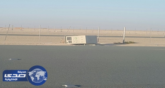 بالصور: عدسة «صدى» تلتقط سقوط كاميرا ساهر بالساحل