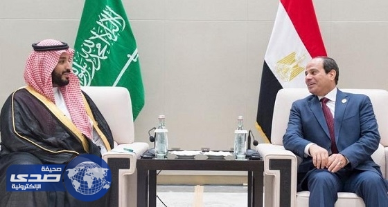 الرئيس المصري يهنئ محمد بن سلمان باختياره وليا للعهد