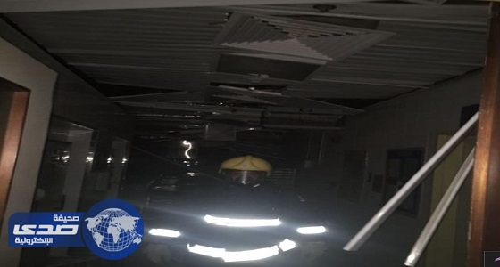 بالصور.. انفجار بمستشفى الحائط بـ«حائل» نتيجة تسرب غاز ولا إصابات