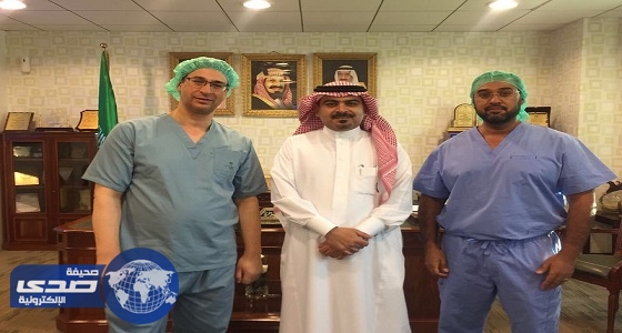 ⁠⁠⁠⁠⁠أطباء بمجمع الملك عبدالله ينجحون في استئصال ورم سرطاني بمخ مريضة
