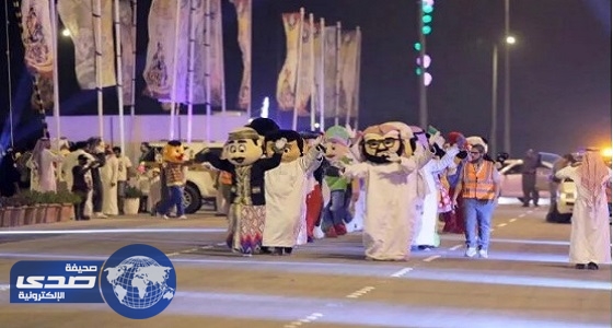 ⁠⁠⁠⁠⁠بالصور.. احتفال المواطنين بعيد الفطر في الرياض