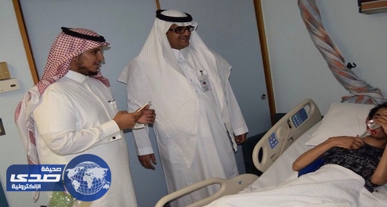 مستشفى المشاري يعايد المرضى المنومين ومرضى الاقامة الدائمة