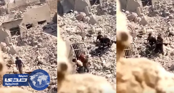 بالفيديو.. استسلام مسلحي داعش أمام قوات مكافحة الإرهاب في الموصل