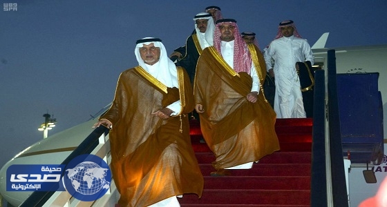الأمير خالد الفيصل يصل جدة عقب مشاركته في افتتاح قاعدة محمد نجيب العسكرية
