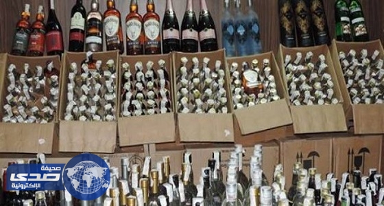 ضبط 16 ألف زجاجة خمور مستوردة في جدة