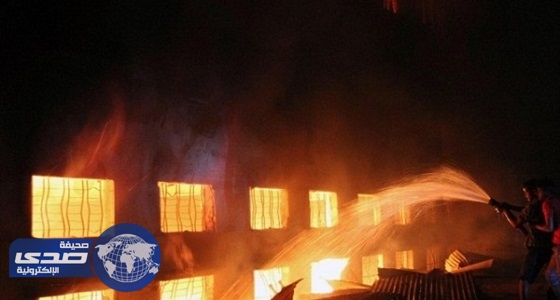 إصابة 44 شخصا في حريق هائل بمصنع في الإسكندرية