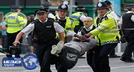 إصابة شرطي في لندن بعد احتدام الاحتجاجات