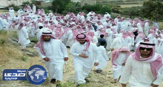 بالصور.. الجموع الغفيرة تشيع الشهيد «النجيمي» بعسير