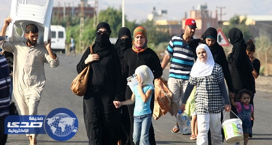 350 مدنيا يهربون من جحيم &#8221; داعش &#8221; في الأنبار