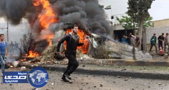 انفجار في محطة حافلات بحماة السورية