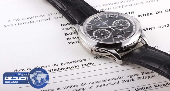 بيع ساعة يعتقد أنها تعود لـ ” بوتين ” بـ 1.2 مليون دولار