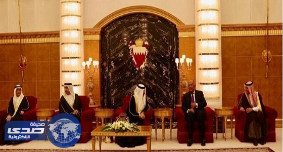 ملك البحرين يستقبل وزراء خارجية الدول الأربع في المنامة