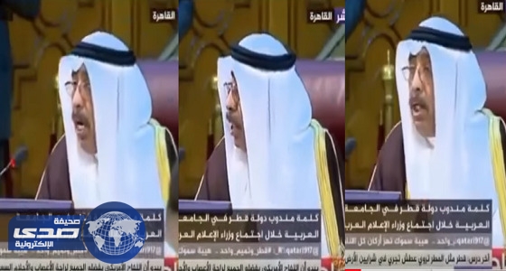 بالفيديو.. ممثل قطر في اجتماع وزراء الإعلام العرب يجيب العيد
