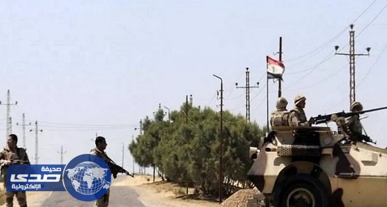 الجيش المصري يدمر أوكار المسلحين بسيناء