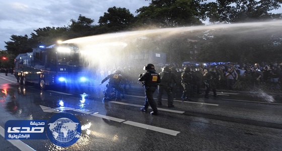 مواجهات الأمن الألماني والمتظاهرين تسفر عن إصابة 76 شرطيًا