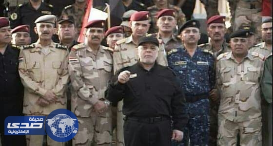 العبادي يعلن رسمياً الانتصار على داعش وتحرير الموصل
