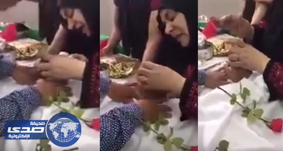 بالفيديو.. أم فلسطينية ترثي ابنها الشهيد بالزغاريد