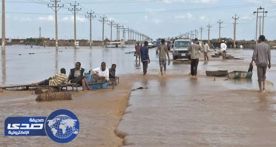 ⁠⁠⁠⁠⁠مصرع ٣ أشخاص وانهيار عدة منازل جراء السيول بالسودان