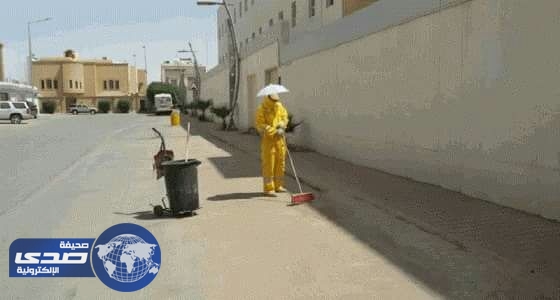 بلدية الأحمر تغيير أوقات عمل عمالة النظافة