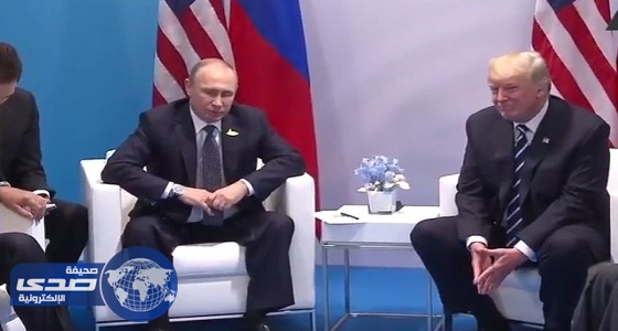 بالفيديو.. أول لقاء يجمع «ترامب» بـ «بوتين»