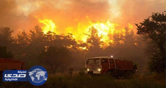 حشد ٨٠٠ إطفائي للسيطرة على حريق غابات جنوب فرنسا