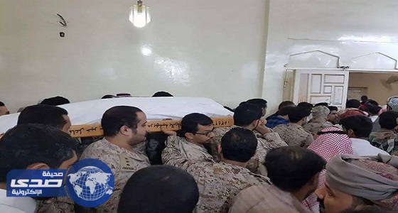 بالصور.. تشييع جثمان الشهيد النقيب الغزواني إلى مثواه الأخير