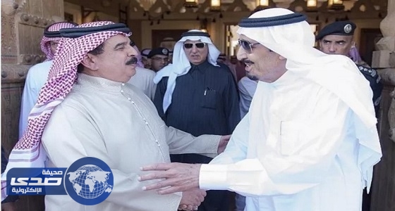 ملك البحرين يشيد بجهود خادم الحرمين لإلغاء قيود دخول &#8221; الأقصى &#8220;