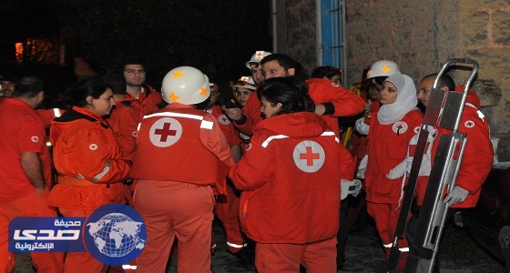 الصليب الأحمر اللبناني يوصل مساعدات للنازحين السوريين بعرسال