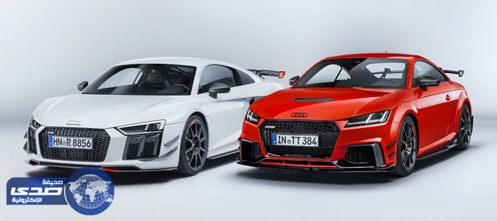 باالصور.. R8 و TT RS يحلقان إلى آفاق جديدة مع أجزاء Audi Performance