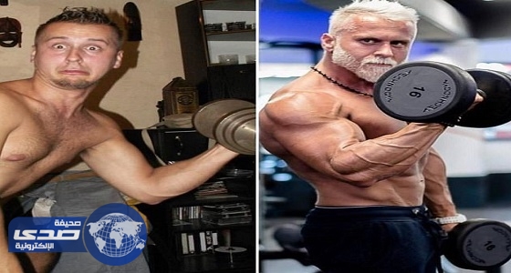 بالصور.. شاب ثلاثيني يٌنفق ثروة ليتحول إلى عجوز ستيني