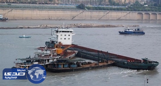 إنقاذ 13 شخصًا في حادث اصطدام سفينتين بالصين