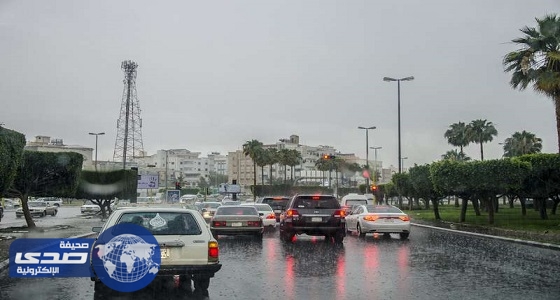 أمطار على محافظة الطائف