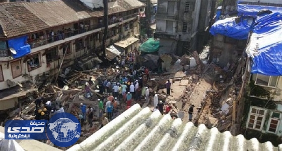 قتلى وجرحى في انهيار مبنى سكني بمومباي الهندية