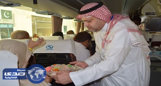 استقبال حجاج باكستان باللدو واللبنية