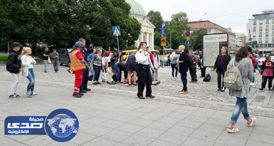 عملية طعن واعتقال مشتبه به في توركو الفنلندية