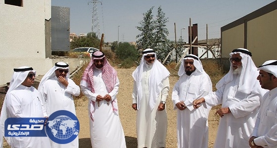 مدير مياه الباحة يتفقد المشاريع الجاري تنفيذها ببني ضبيان